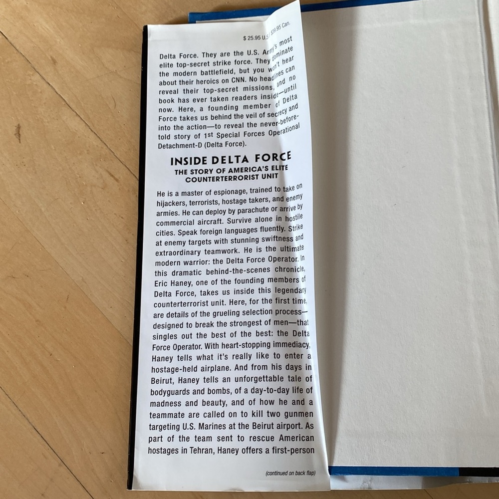 Inside Delta Force-Book - Picture 3 of 4